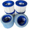GAJA Filter Set 2in1 für aufblasbare Spa, Infinite Spa, 6 Filterkartuschen und 2 Schutznetze für Clever Spa u. Whirlpool Filter Spa Zubehör Ersatz Filter aufblasbare Pools