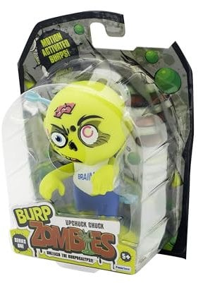 Burp Zombies | Sammelfiguren Scherzartikel Upchuck Chuck Serie 1 | 10 Witzige, Realistische Rülpser | Geschenke & Lustiges Spielzeug für Kinder ab 5, Wichtel Geschenk Lustig | 8 zum Sammeln