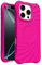 ORNARTO Vortuxe Case for iPhone 16 Pro Max 6.9- Compatible with Magsafe,Military Grade Drop Shockproof Liquid Silicone 16 Pro Max Cover Cases,Durability & Textured-Hot Pink