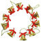 Amosfun 10St Weihnachtsglocken Christbaumschmuck Weihnachtsdekoration Weihnachtsbaum hängende Glocke christbaumkugeln weihnachtsbaumkugeln geldgeschenke Weihnachten weihnachtsdeko Outdoor