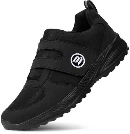 Bigzagger Diabetiker Schuhe Herren Damen Extra Weit mit Klettverschluss Orthopädische Schuhe mit Memory Foam Sohle Nahtloser Ultraleicht Gesundheitsschuhe für Geschwollene Füße