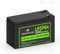 12V 7Ah LiFePO4 Battery Lithium Rechargeable, Cycle Life > 3000 cycles at 80% DOD, works from -20℃ to 60℃, IP55 for Ride on Car, UPS, Solar Wind power system, E-bike, Lighting, Scooter