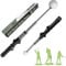 UKBUYQC Retractable Golf Training Aid, Golf Swing Practice Stick for Indoor Practice Warm-up Tempo Chipping Hitting Training