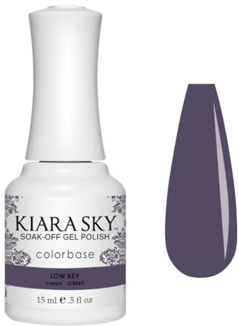 KIARA SKY Gel Polish | Soak-Off All In One 0.5 fl oz | Low Key