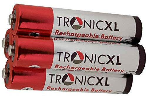 Eurosell - Wiederaufladbare Akku Akkus Accu Batterien NiMH AAA 1.2 V 700 mAh zb für Nikon Canon Samsung Panasonic Kamera