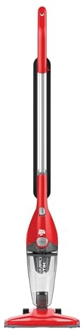 Dirt Devil simplistik Plus sans Sac Rouge, Argent
