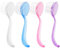 Healifty 4Pcs Brosse nettoyage visage manuelle avec manche pour nettoyage des pores du visage outil de beauté