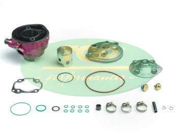 GRUPPO TERMICO RACING TOP COMPATIBILE CON YAMAHA AEROX 50 2T 09 > 09 Ø MAGGIORATO GHISA