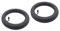 P4B | 2X 10 Zoll Schläuche in Schwarz - 90° Ventilwinkel | Für Kinderwagenreifen | Nahtloser Schlauch | FORMGEHEIZT | Spezial-Butyl-Mischung | 10 x 2,0 | 54-152 | AV 40mm | Kinderwagen Schlauch 10x2