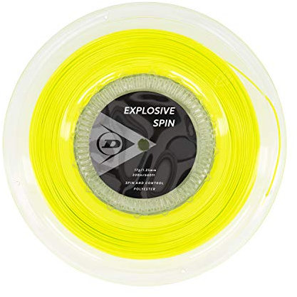 Corda da Tennis Explosive Spin 17g/1.25mm, 200m, Gialla