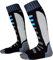 Xrten 2 Paar Herren Skisocken, Unisex Skistrumpf mit Gepolsterter Snowboardsocken Warme Wintersocken, Thermo Funktionssocken für Wintersport(EU 39-42) 1 Paar
