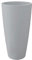 Pot haut cylindrique Nicoli Style gris 3636 g 70 h cm cache-pot