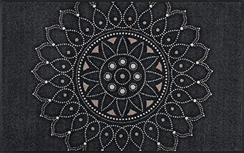 Wash+dry Fußmatte, Purnima 75x120cm, innen und außen, waschbar