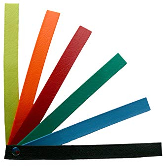 BioThane Meterware, Beta Ultra Thin, 9mm breit, ca. 0,9mm dick, viele Farben, Cyan/Türkis