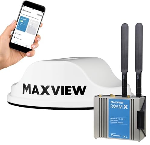 Maxview Roam X MXL051 5G Antenne WiFi-System für unterwegs, Weiß