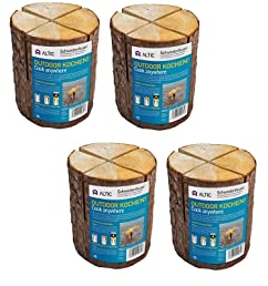 ALTIC Torcia da giardino svedese per giardino, camino, cucina all'aperto (4 x cucina)