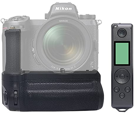 Venidice Multifunktions Batteriegriff mit 2.4G Funkfernbedienung für Nikon Z6 II Z7 II Kamera,ersetzt MB-N11 - Akkugriff optimal zum fotografieren im Hochformat