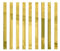10 Stück lange Streifen Acryl Spiegel Mosaik Wandaufkleber Wohnzimmer Schlafzimmer Dekor Schlafzimmer Spiegel Wand selbstklebend Acryl Spiegel Gold
