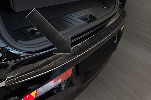 Ladekantenschutz Edelstahl schwarz Graphit kompatibel mit BMW i3 Elektro NUR Facelift ab Baujahr 11.2017-3245104