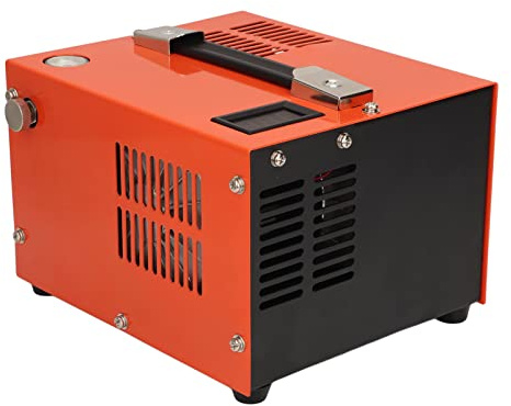 Air Compressor Pump, DC 12V 300BAR 30MPa PCP Air Compressor with User Manual for Car, PCP Compressor Pump User Selected Shutdown