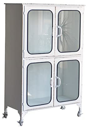 Schrank Sideboard Moderner Industriestil Eisen -Vintage Fernseher Schrank mit niedrigem Schrank zusammengebautes Schrank Sideboard Schrank Flur Schrank Komode