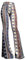 Briskorry Damen Schlaghose Boho Blumendruck Flared Leggings Hippie Blumen Yoga Pants Elegant Freizeithose Weich Bequem Sweathose High Waist Bootcut Yogahosen Laufhose