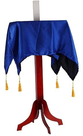 Schwimmender Tisch mit Anti-Schwerkraft-Vase, Tragetasche, Zaubertricks, professioneller Zauberer, fliegender Tisch, Bühne, schwimmende magische Illusionen, Gimmicks, Mentalismus-Requisiten