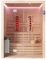 AWT Sauna E1614C-IR Hemlock/160x150/6kW TheWall