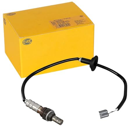 HELLA 6PA 358 221-601 Lambdasonde Sauerstoffsensor- 4-polig - Kabel: 610mm | 6PA 358 221-601 Kompatibel mit Yaris (_P9_),Yaris / Vios Stufenheck (_P9_)