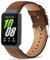 Nigaee Kompatibel für Samsung Galaxy Fit 3 Armband, Leder Armband Kompatibel mit Samsung Galaxy Fit 3 Armband,Damen Männer