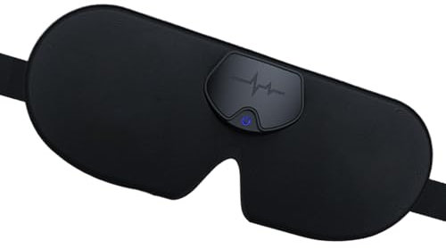 Eye Massager Facepiece, Portable Eye Massage Device, Smart Eye Care Gadget, Breathable Eye Massager, Eye Relaxation Facepiece, Wireless Eye Massager, Rechargeable Eye Care Device