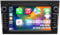 Radio de Coche para Opel Astra Corsa Zafira, Sistema Android 13 2G+32G con Navegación GPS CarPlay Android Auto Bluetooth MirrorLink, Pantalla táctil de 7 Pulgadas Radio FM Mando en el Volante, Negro