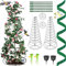 Plantas Enrejado, Soportes para Plantas Trepadoras, Enrejado de Escalada, Espaldera en Espiral, Estilo Minimalista, Sólido, Diseño Ajustable, Mantén Tus Plantas Limpias y Hermosas