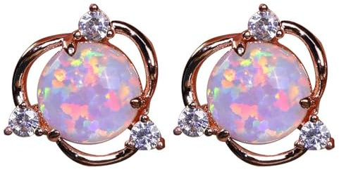 Trending Jewelry Europäische und Amerikanische runde rotierende Ohrringe, einfache personalisierte leichte Ohrringe, französische Temperament-Legierung, Damen-Ohrringe, Türklopf-Ohrringe,