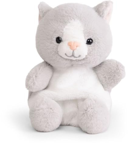 Little Living Nature Snugglies Katzen Plüschtier – Stofftier Geschenk für Kinder, Kuscheliges Katzen Spielzeug, Cat