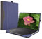 XJchen Laptop Cover Compatible with Dell Inspiron 14 5420 5425 5430 5435 5440 7420 7425 7430 7435 7440 7441 7445 2-in-1 Latitude 7440 7450 7455 Case Protective Skin Sleeve PU Leather Pouch (Blue)
