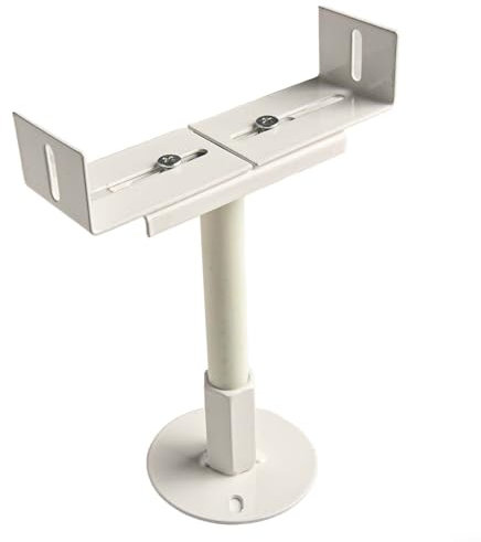 Pumixiy Support de radiateur traditionnel réglable en hauteur de 18 à 23 cm, fixation murale, style fonte, supports de fixation au sol (1 pièce)