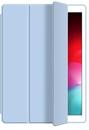 Anti-yellowing tablet cover Smart Tablet Cover Case For Lenovo Tab M10 3rd Gen 10.1inch TB328FU/TB328XU (2022),Tri-Fold Slim Shockproof Honeycomb TPU with Rugged Stand+Auto Wake/Sleep(White Ice Blue)