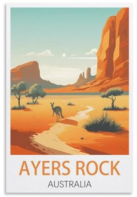 1000-Teile-Puzzle Ayers Rock Australia Puzzles für Erwachsene und Kinder 1000-Teile Bildungsspiele Bunte Puzzles für Wohnaccessoires 38x52 cm