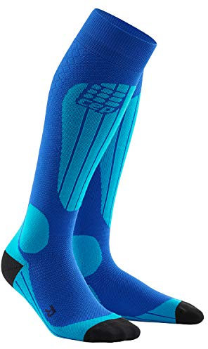 CEP Herren Ski Thermo Socken, Blue/Azure, V