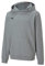 PUMA Unisex Kinder, teamGOAL 23 Casuals Hoody Jr Hoodie, Medium Gray Heather, 128