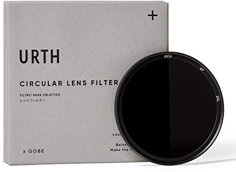 Urth 49 mm Polfilter (Polarisationsfilter) CPL + Graufilter ND64 Filter (Plus+)