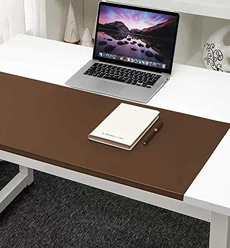 Ergonomisch Schreibtischunterlage mit Kantenschutz,Kunstleder,erweiterte rutschfeste Büro Schreibunterlage-Schreibtischauflage-Schreibmatte,Laptop-Tastatur Mauspad,Tischunterlage