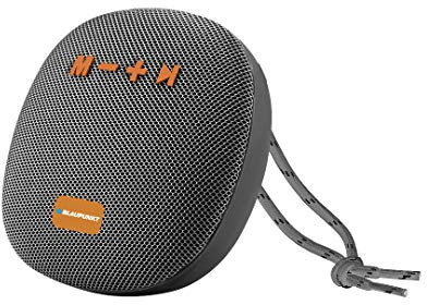 Blaupunkt - Altavoz Bluetooth Potente portátil, Resistente al Agua, inalámbrico, 5 W, Color Negro y Gris Oscuro