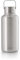 EQUA Timeless Trinkflasche, Edelstahl, 600ml, BPA-frei, auslaufsicher, haltbar, multifunktional, Stahl