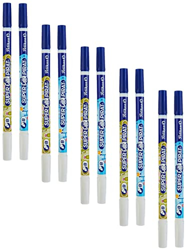 Pelikan 921734 850B/2/B Tintenlöscher Super-Pirat Löschspitze B, breit, (5)