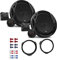 JBL Club 6500C Lautsprecher mit Einbauset passend für Opel Astra G 1998-2005 Türen vorne 360 Watt 165mm 2 Wege Kompo Auto KFZ PKW Boxen
