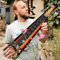Batking Lap Steel Gitarre, elektrische Slide-Gitarre, 6-saitige geschlitzte Kopfplatte, Guiter Sunburst