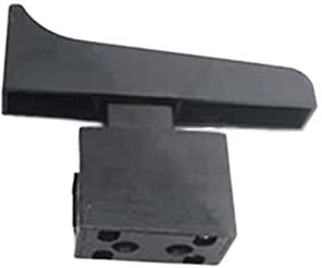 NUHFUFA Interruttore senza blocco per tagliabordi elettrici e tagliabordi, Weed Wacker elettrico Hedge Mower Accessori 10A Big Cap Switch