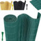 XMTECH PVC Sichtschutzmatte Sichtschutzzaun Wetterfest 120 * 300cm Grün Sichtschutz Zaun PVC Zaun Windschutz für Garten, Balkon & Terrasse